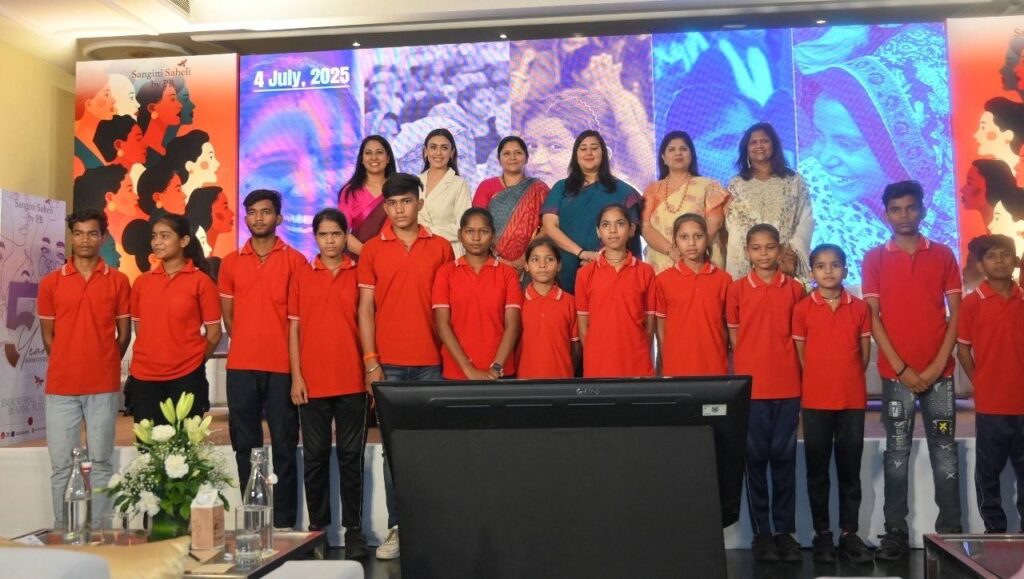 Hrishitaa Bhatt at the 5th Anniversary Celebration of Sangini Saheli – Women Empowerment, Sisterhood, Social Impact
